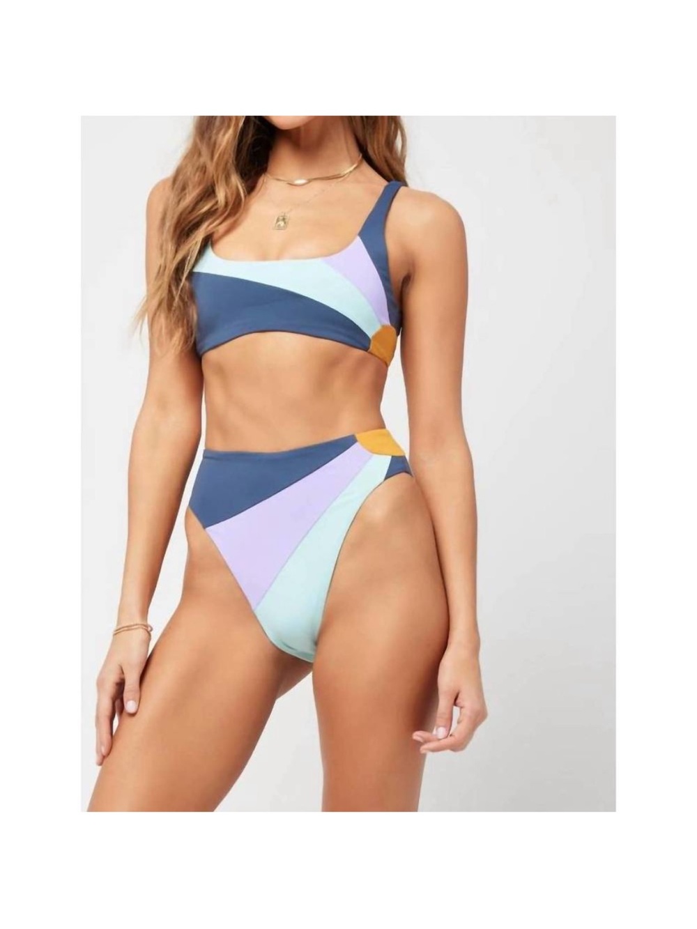 L*Space Lizzie Sunburst Bikini Top